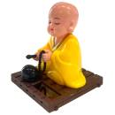 Figurine solaire Bouddha