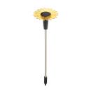 Garden stake light Sunflower