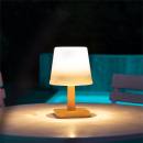 Lampe de table solaire