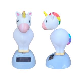 Solar-Wackelfigur Einhorn