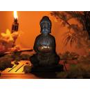 Lunartec Solar-LED-Lampe Buddha