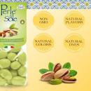 Perle di Sole Mandeldragees mit Pistazienschokolade überzogen 150 g