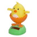 Solar-powered bobbing chick