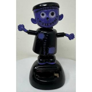 Zombie à tête oscillante alimenté à lénergie solaire