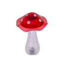 Mushroom solar stake light