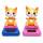 Figurine solaire hélant chat