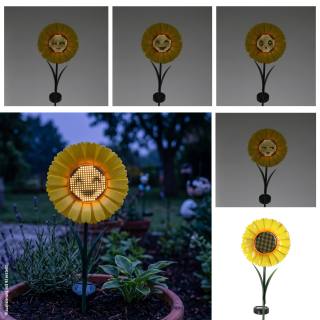 Solar-Gartenstecker Sonnenblume