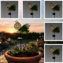 Solar-Gartenstecker Grashüpfer