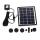 Solar Ersatz-Solarpanel- und Pumpen-Kit 1,5 W für Solar-Wasserspiele