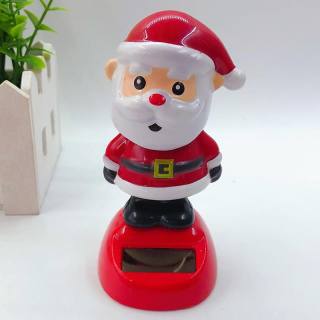 Solar-Wackelfigur Weihnachtsmann
