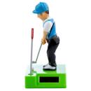 Solar-Wackelfigur Golfspieler