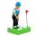 Solar-Wackelfigur Golfspieler
