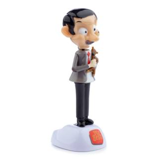 Solar-Wackelfigur Mr Bean & Teddy