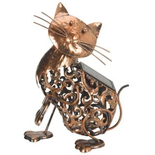 Animal figure light Metal Cat