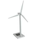 Solar-powered model Wind Turbine Model Repower MD70 with...