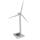 Solar-powered model Wind Turbine Model Repower MD70 with Gear