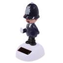 Figurine solaire Policier anglais