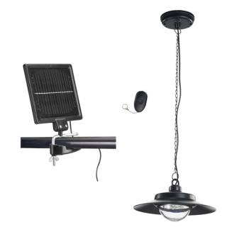 Solar-powered shed light