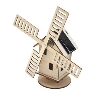 Solar-Holzwindmühle