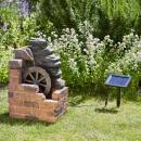 Smart Garden Solar Powered Heywood Mill Water Feature