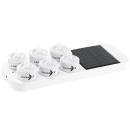 Solar tea lights set of 6