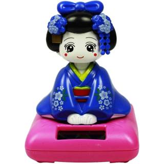 Solar-Wackelfigur Geisha