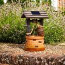 Solar-powered Wishing Well Fountain