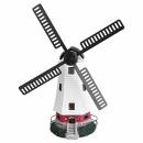 Solar Powered Light Up Garden Windmill