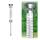 Garden Thermometer with Solar Light on Ground Stake