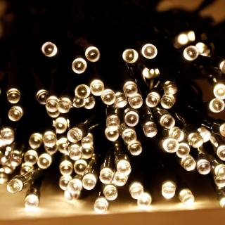 Solar Fairy Lights 200 LED warm-white