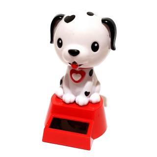 Solar-powered wobbling figure Dog