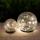 Solar Glass Sphere Lamp