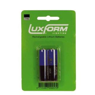 Set of 2 Luxform AA-batteries Li-Ion 3,7V/800 mAh