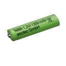 Solar-Ersatzakku Mignon (AA) Akku NiMh 1,2 V/1300 mAh AA