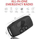 Radio solaire dynamo portable