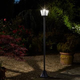 Whitehall Solar-powered Lamp Post