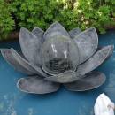 Fleur de lotus décorative solaire