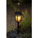 Solar-powered Garden Light with flame effect