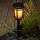 Solar-powered Garden Light with flame effect