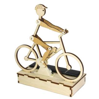 Solar wooden kit Cyclist