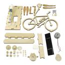 Solar wooden kit Cyclist