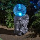 Solar-powered Elephant Orb