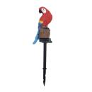 Solar-powered Parrot with stake