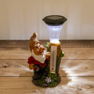 Solar-powered Garden Gnome