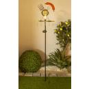 Illuminated Garden Stake "BBQ Time"