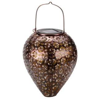 Zahra Hanging Lantern Bronze