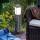 Solar-powered light Rattan