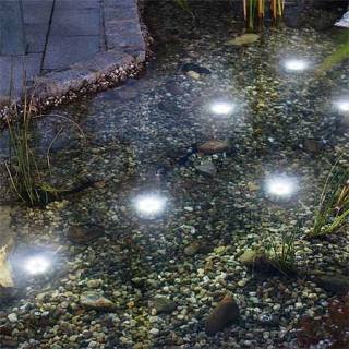 Solar-powered underwater spot lamps Super Splash