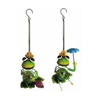 Solar hanging Frog