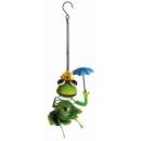 Solar hanging Frog